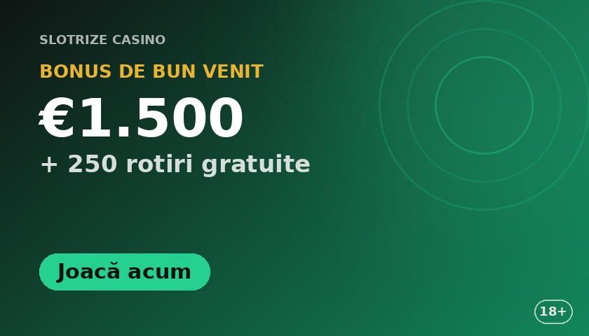 Promoție Slotrize Casino